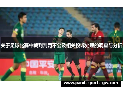 关于足球比赛中裁判判罚不公及相关投诉处理的调查与分析